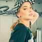 Generation Speed // Classic 5-Panel Flat Peak – Checkered Green