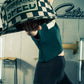 Generation Speed // Classic 5-Panel Flat Peak – Checkered Green