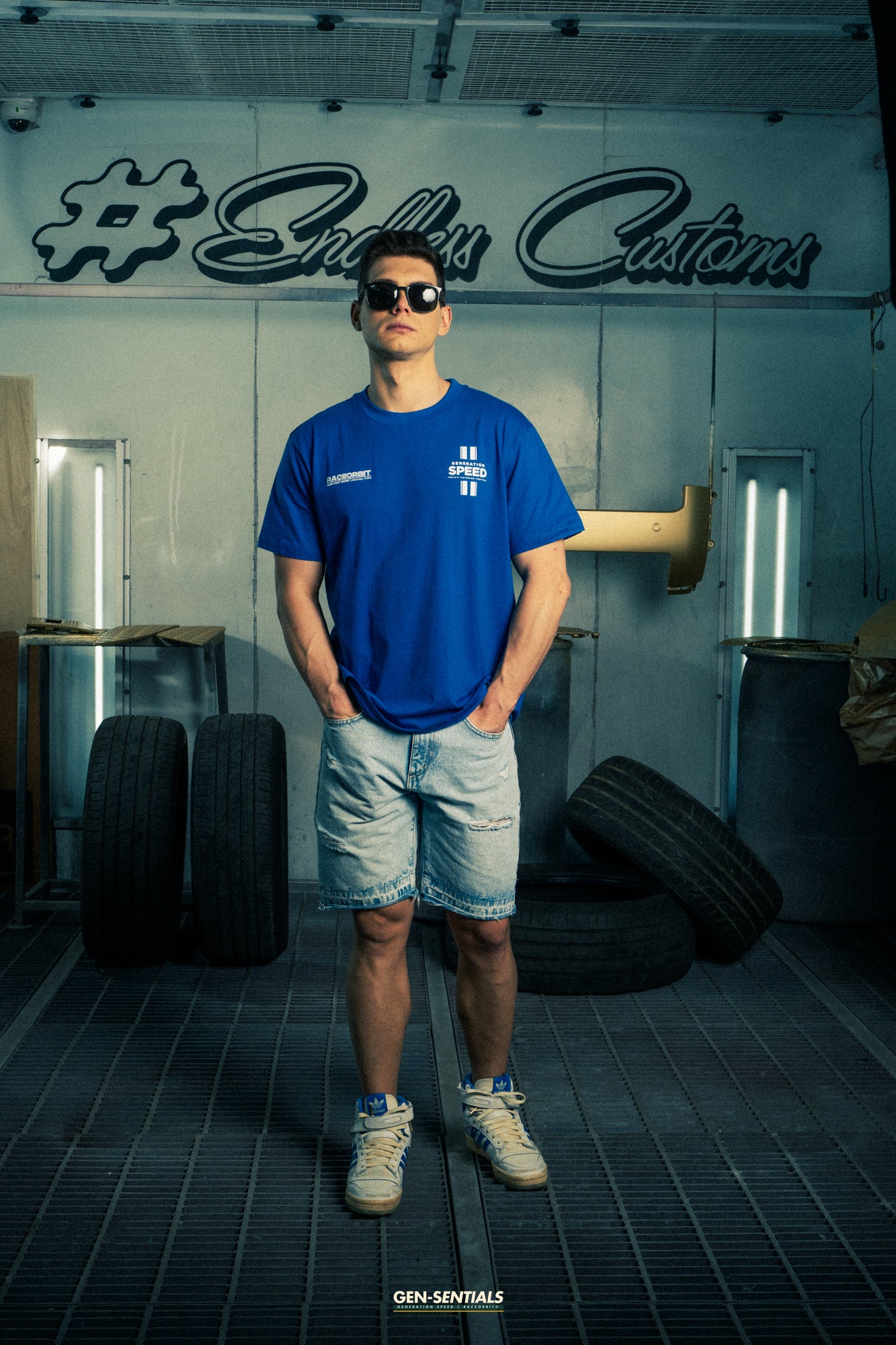 Generation Speed // Official Tee – Generation Speed Event Edition (Black & Blue)