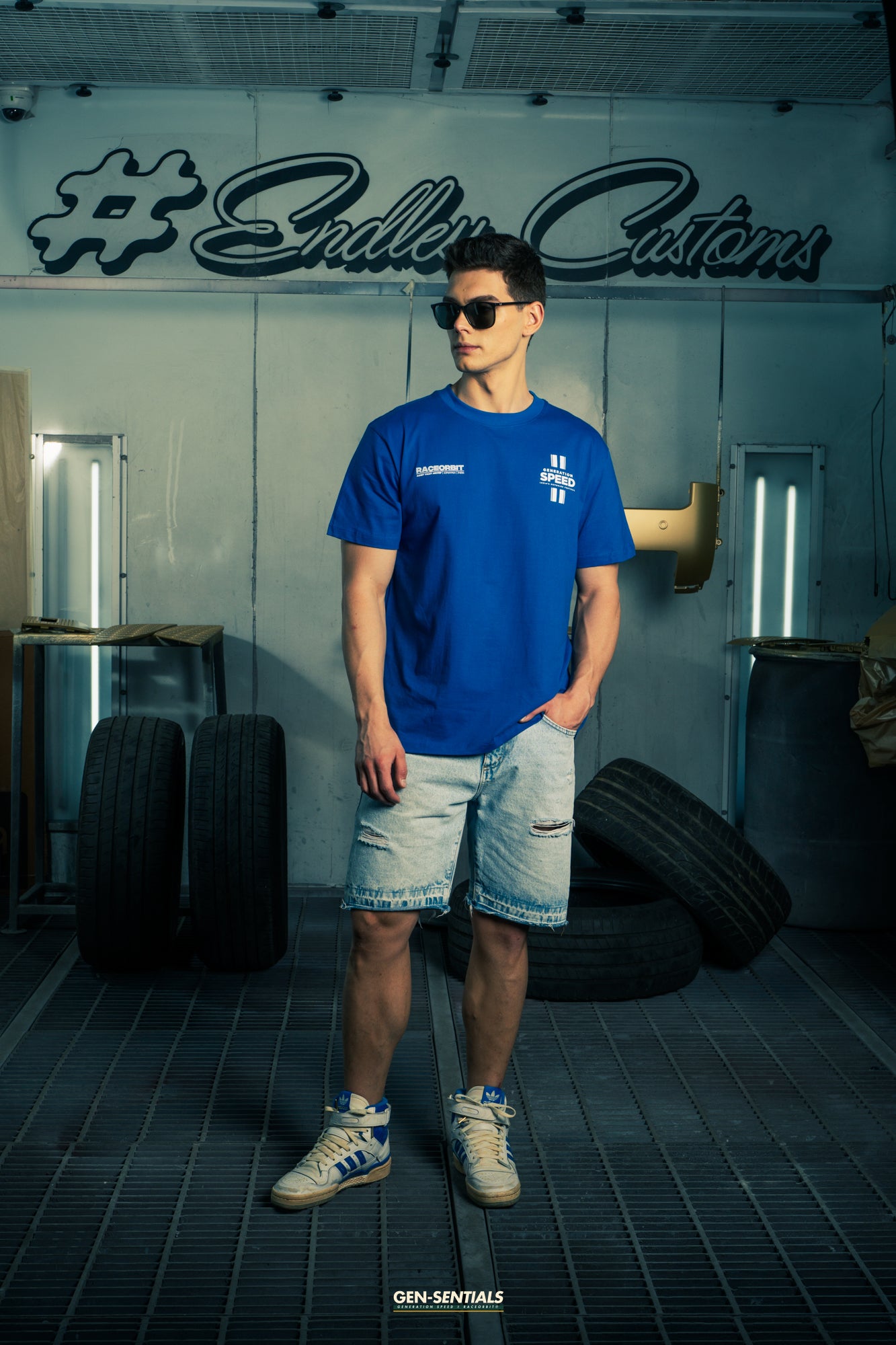 Generation Speed // Official Tee – Generation Speed Event Edition (Black & Blue)