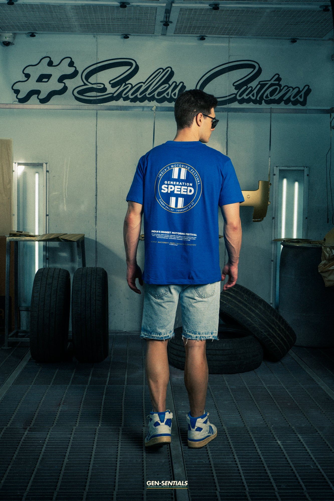 Generation Speed // Official Tee – Generation Speed Event Edition (Black & Blue)