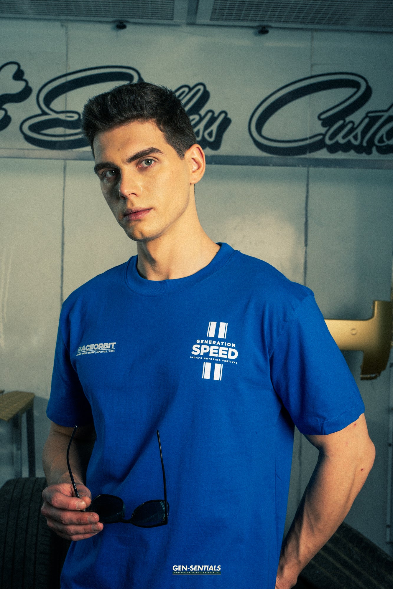Generation Speed // Official Tee – Generation Speed Event Edition (Black & Blue)