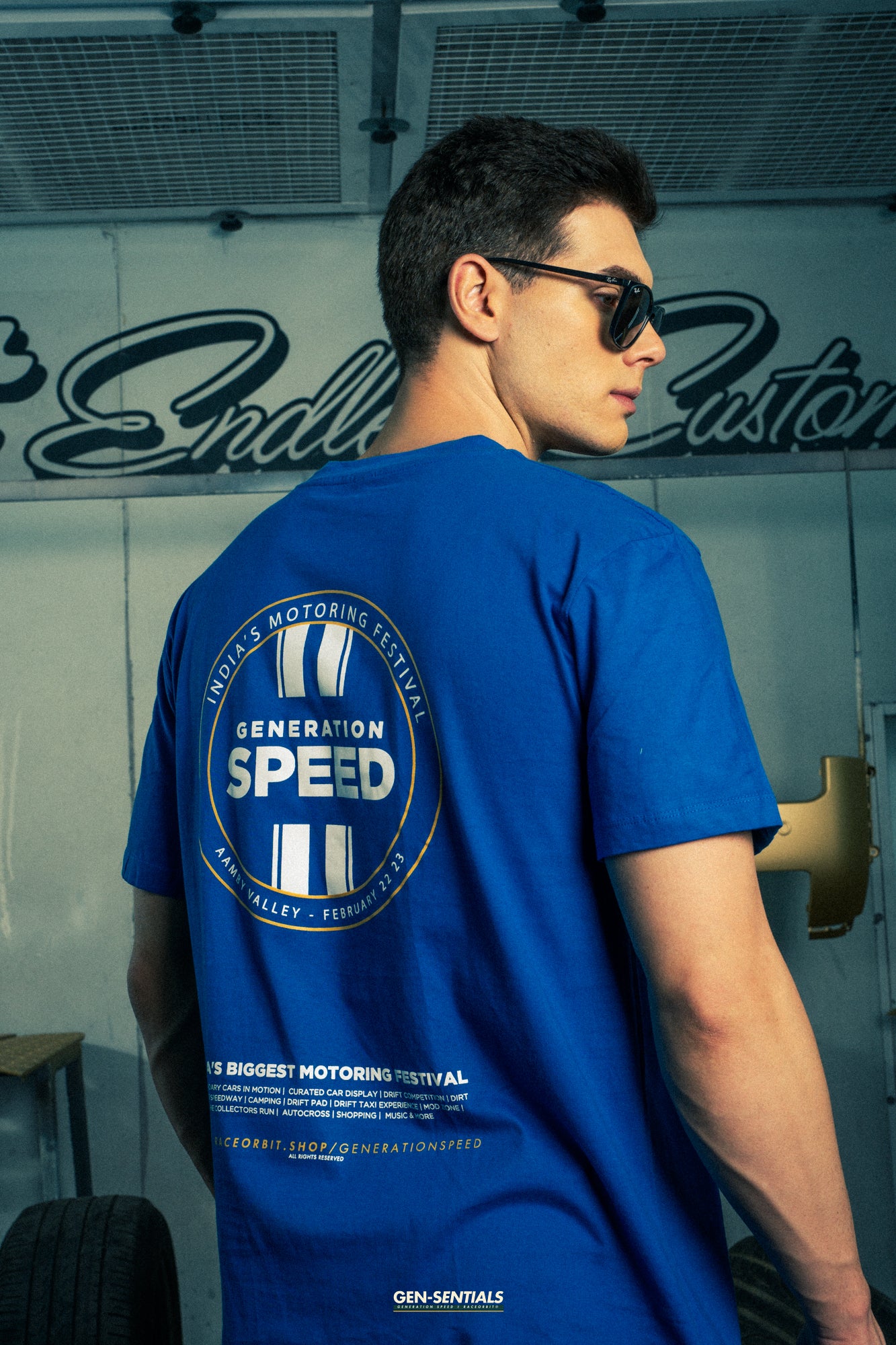 Generation Speed // Official Tee – Generation Speed Event Edition (Black & Blue)