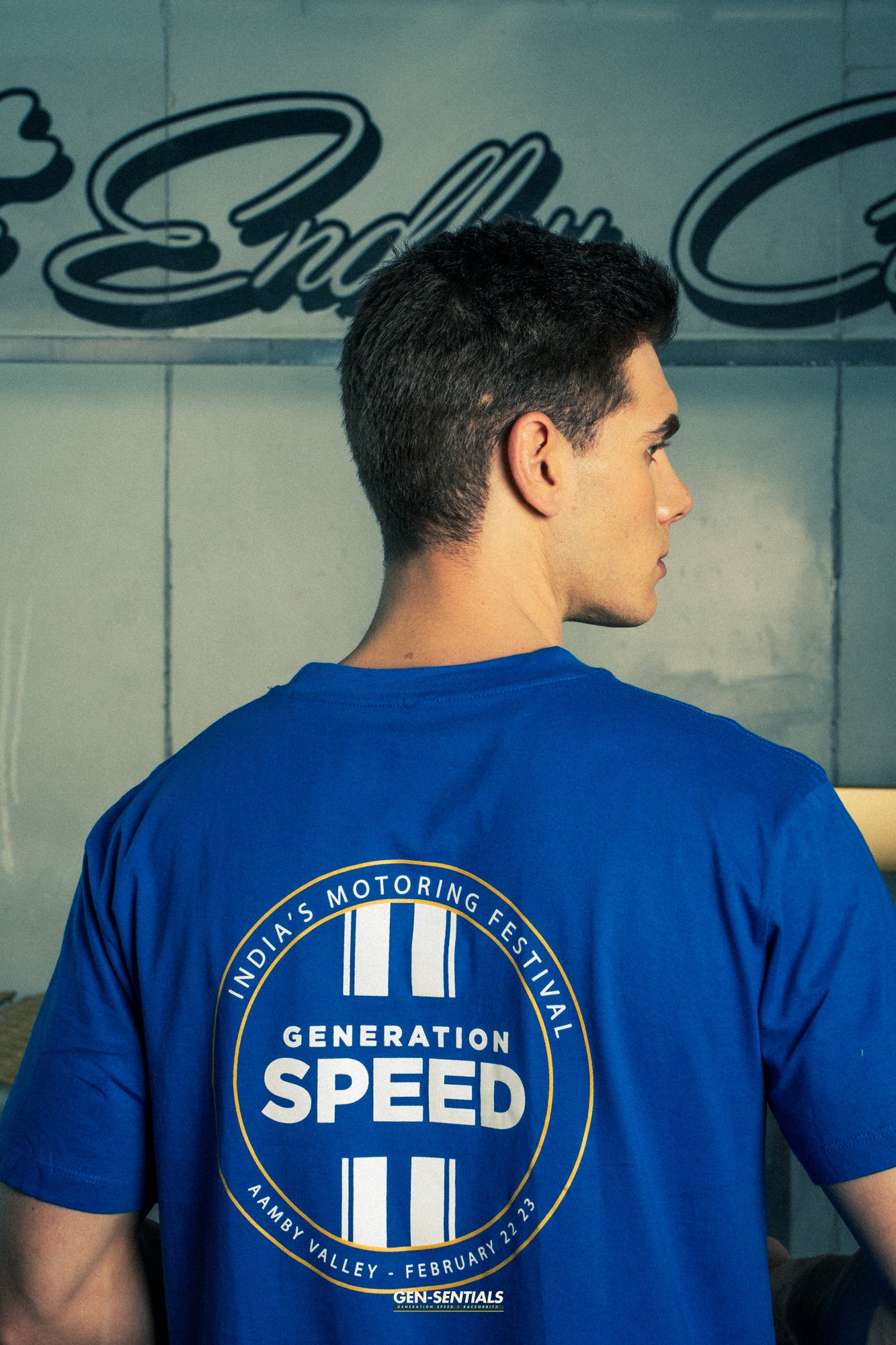 Generation Speed // Official Tee – Generation Speed Event Edition (Black & Blue)