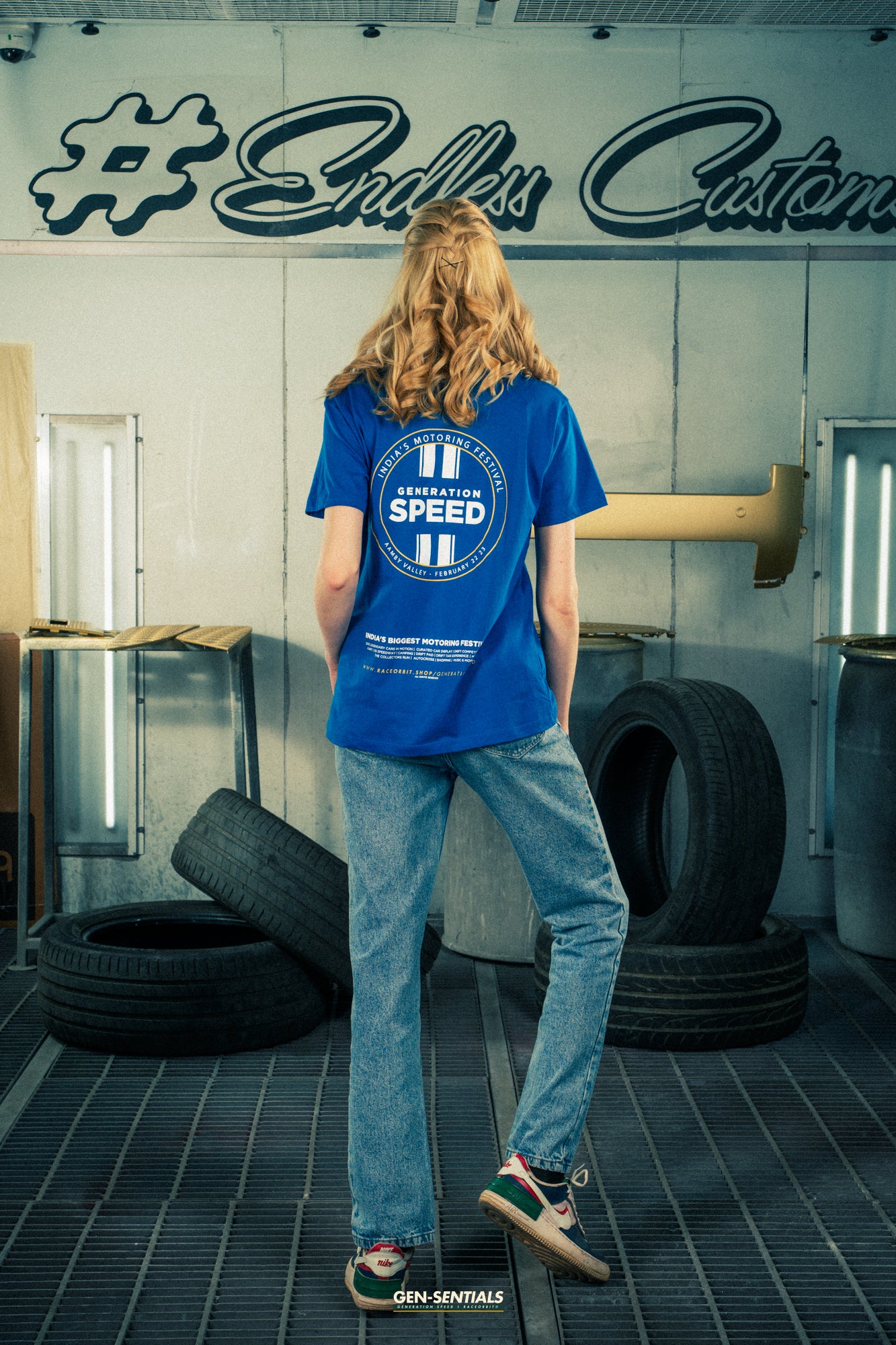 Generation Speed // Official Tee – Generation Speed Event Edition (Black & Blue)