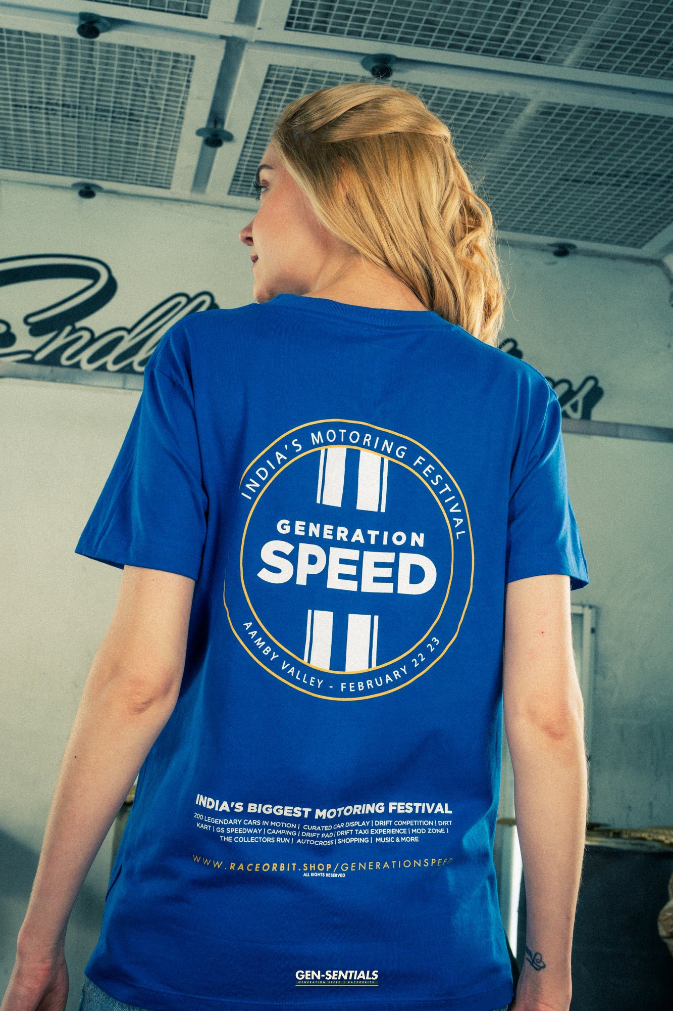 Generation Speed // Official Tee – Generation Speed Event Edition (Black & Blue)