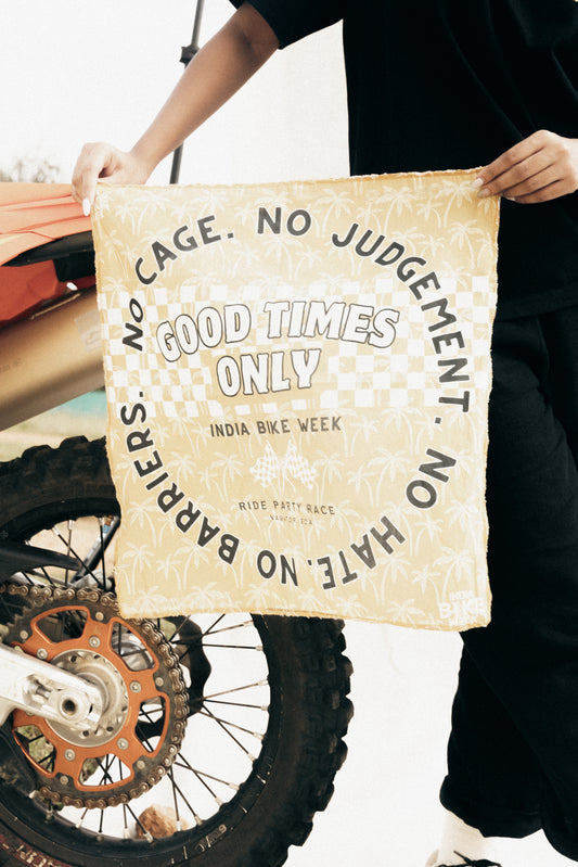 GoodTimes Only IBW Bandana - Yellow NoCage