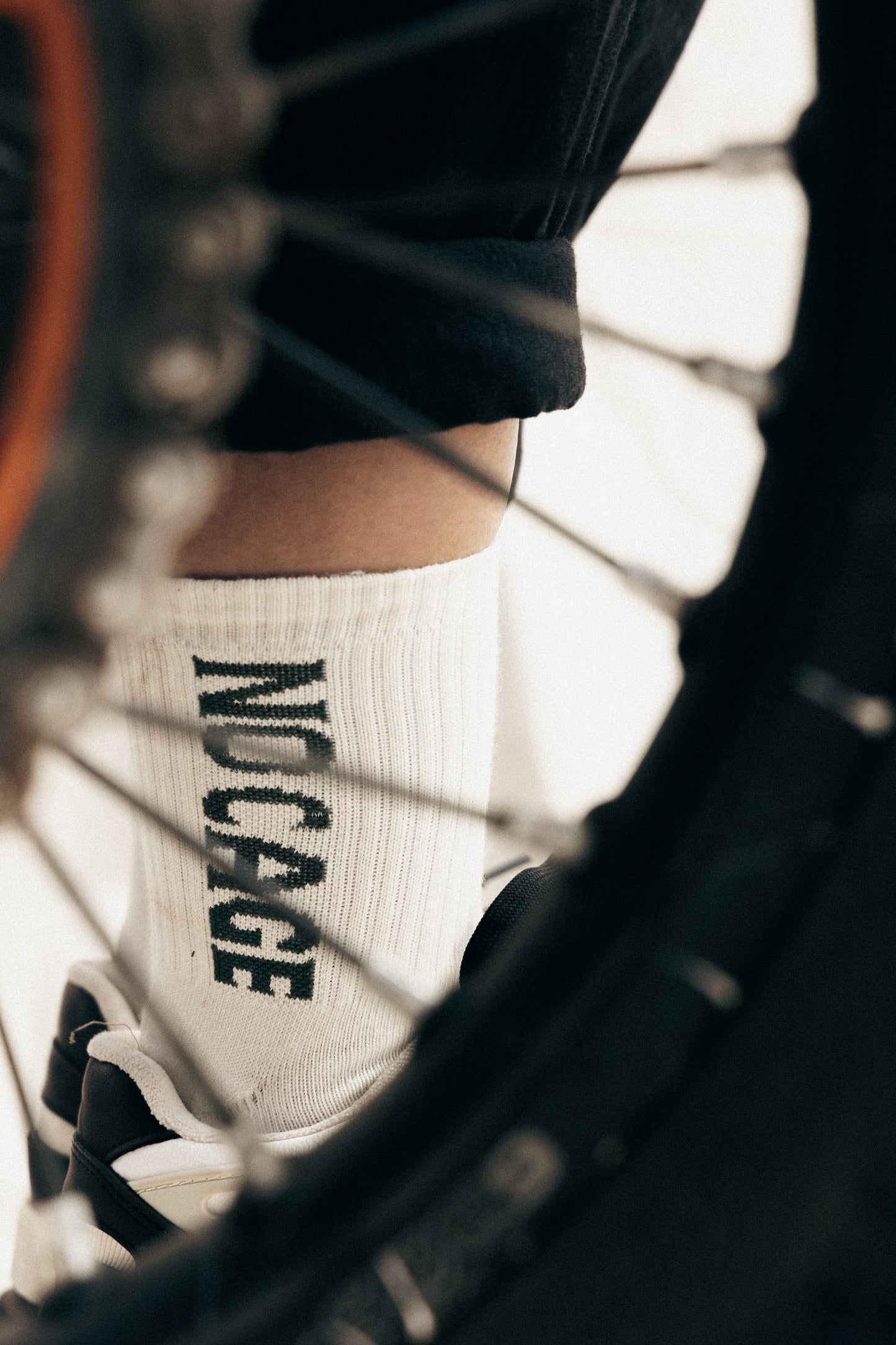 GoodTimes Only Bamboo Socks - Beige - NO CAGE & NO HATE
