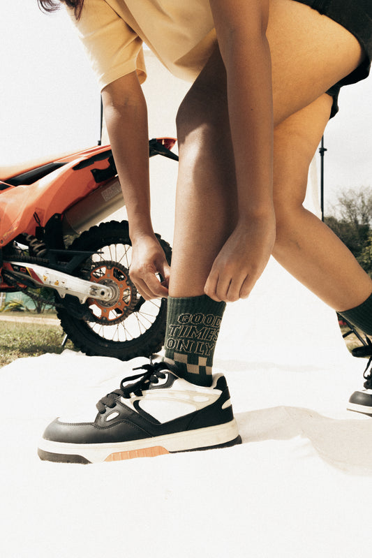 GoodTimes Only Bamboo Socks - Green - GoodTimes Only