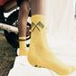 GoodTimes Only Bamboo Socks - Yellow - Ride Party RACE