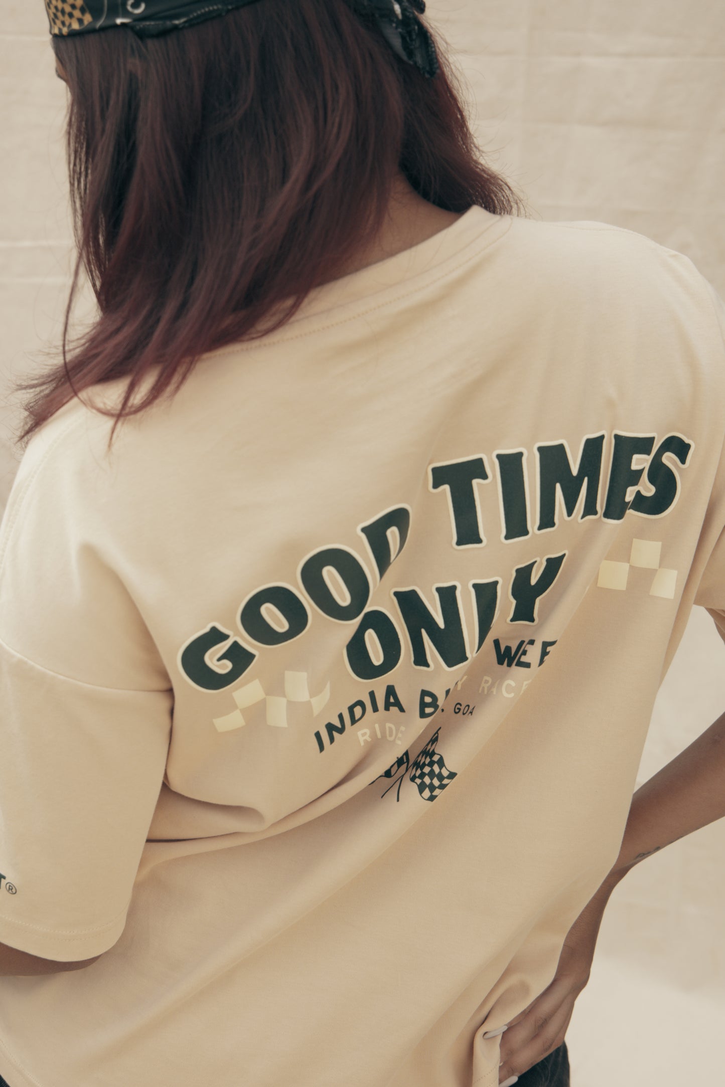GoodTimes Only Sand Oversized T-Shirt