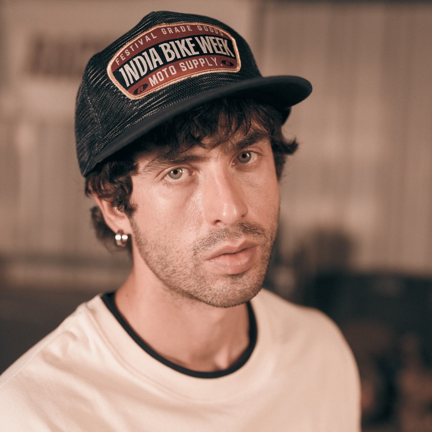 IBW Moto Supply Trucker Cap — Festival Issue