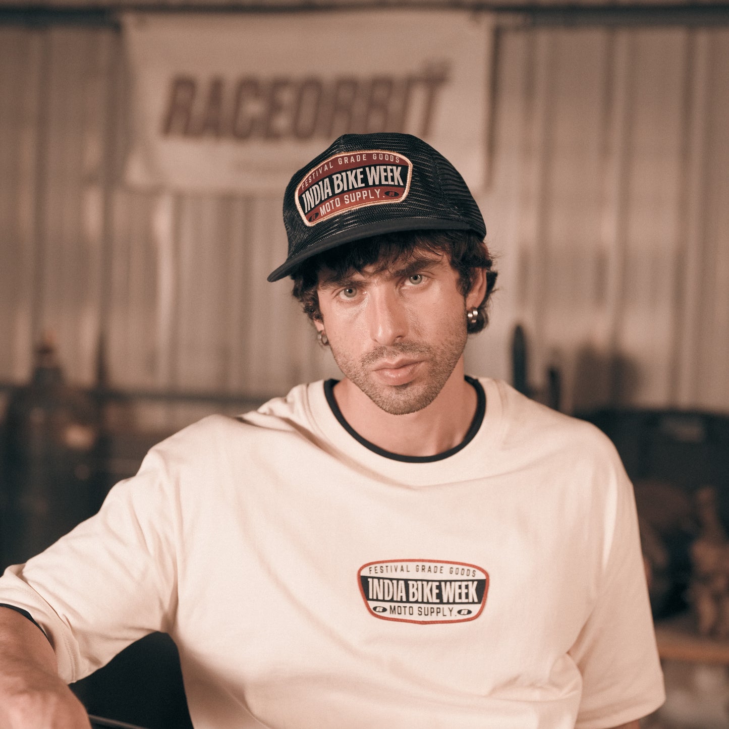 IBW Moto Supply Trucker Cap — Festival Issue