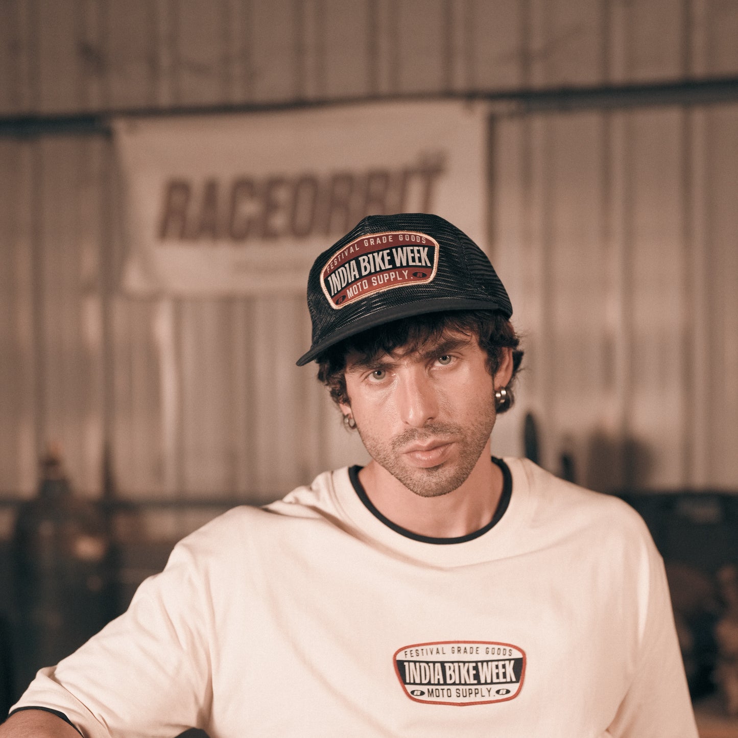 IBW Moto Supply Trucker Cap — Festival Issue