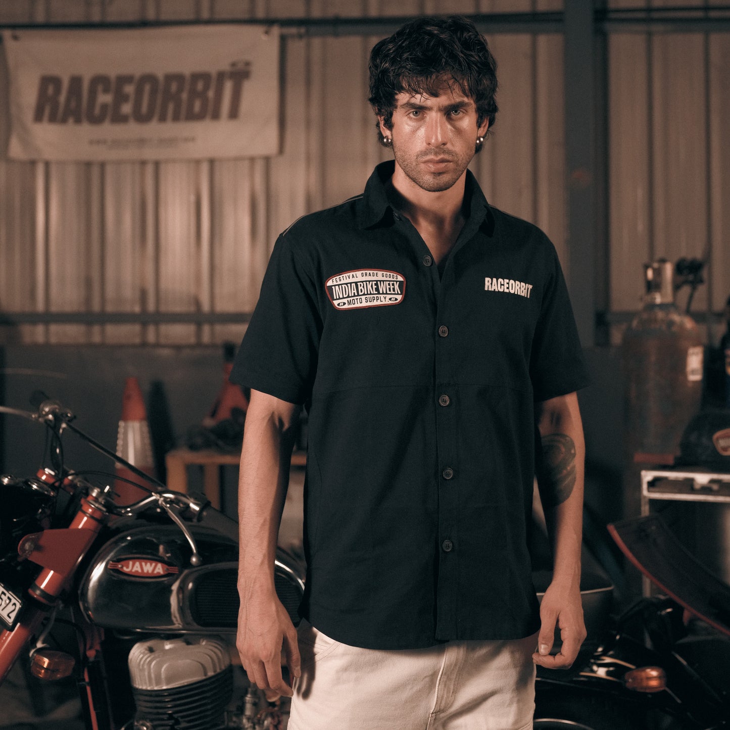 Moto Supply Garage Shirt — Festival Issue