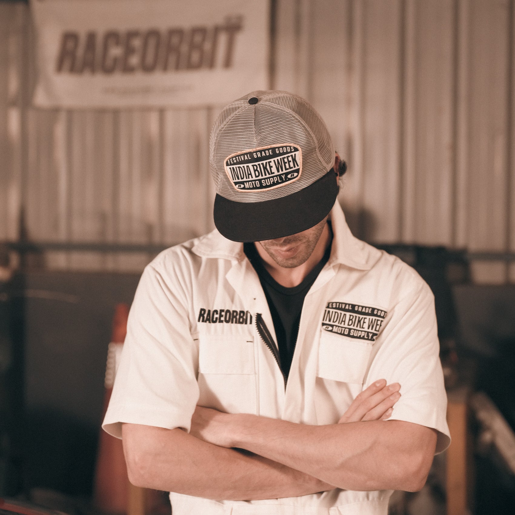 IBW Moto Supply Trucker Cap — Festival Issue