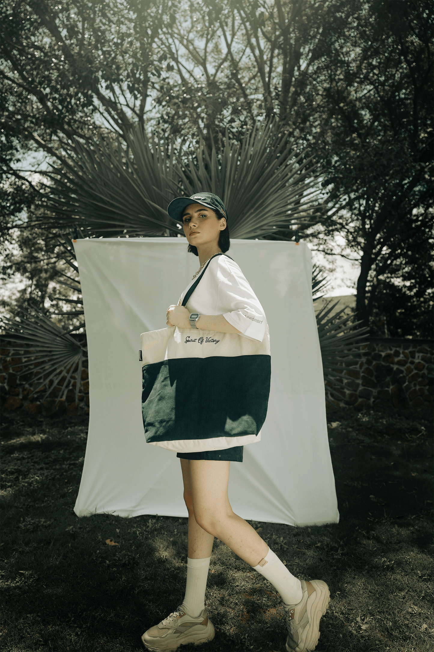 Laurel - CarryALL Bag - Spirit of Victory X Mossant
