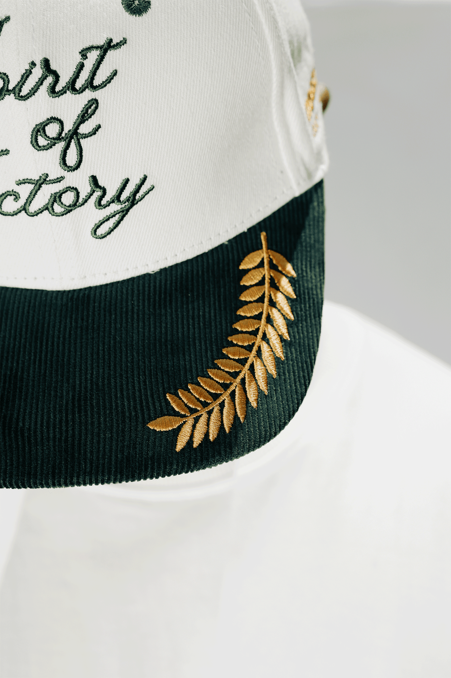 White Victory Lane Classic White Cap
