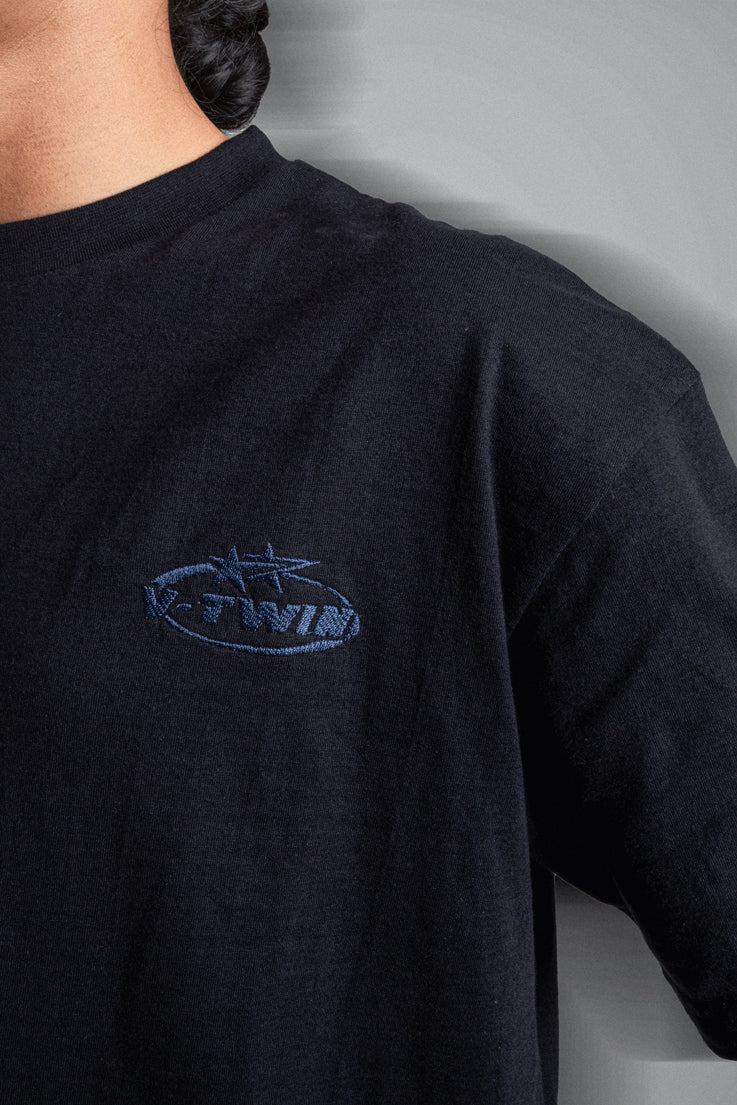 VTwin Solid Tee 1 – Black Star