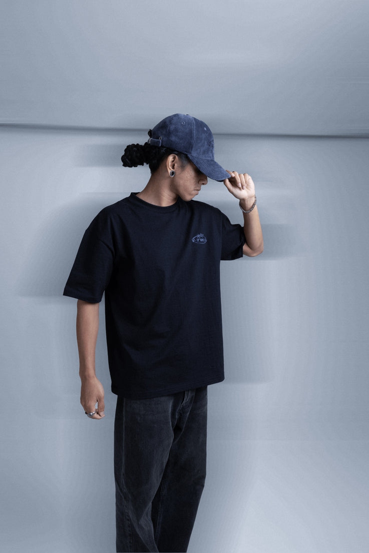 VTwin Solid Tee 1 – Black Star