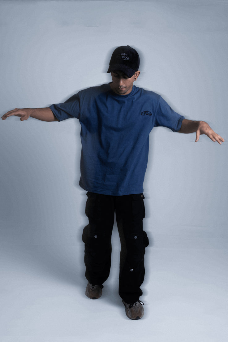 VTwin Solid Tee 2 – Blue Star Tee