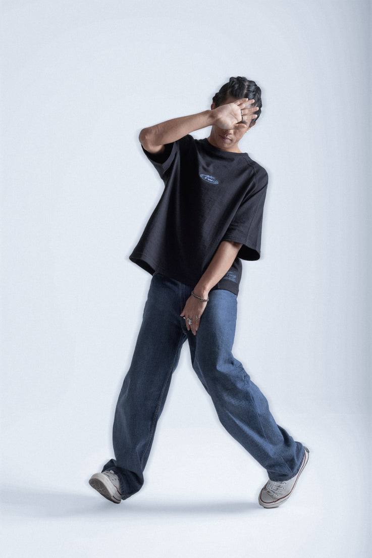 VTwin Cut & Sew 1 – Black Torque Tee
