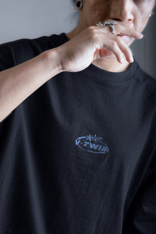 VTwin Cut & Sew 1 – Black Torque Tee